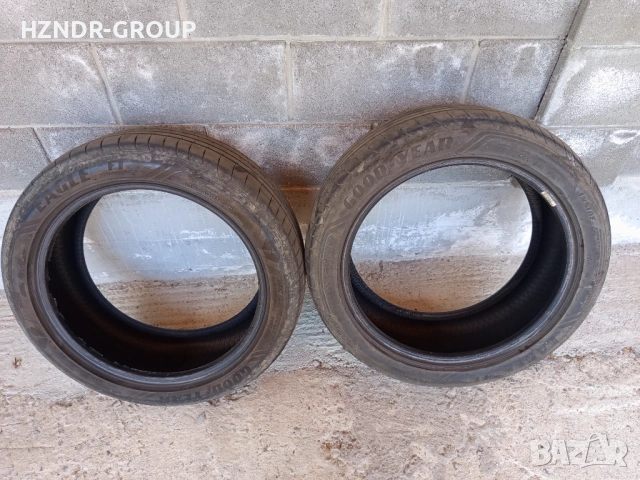 Запазени гуми GOOD YEAR EAGLE F1 18 ки 215/50 2 броя, снимка 6 - Гуми и джанти - 54392620