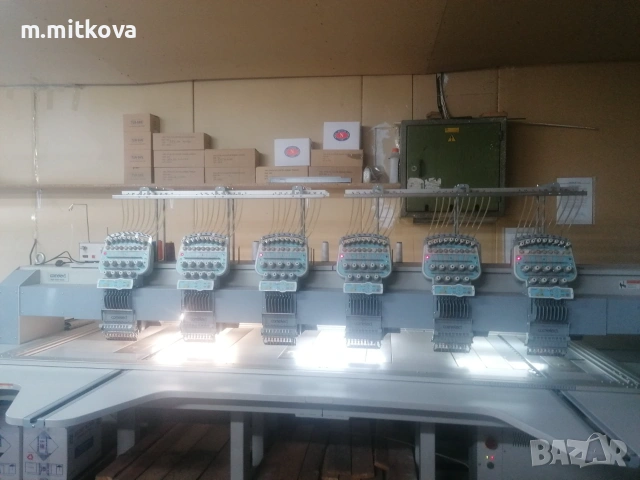 Продавам индустриални автоматични бродиращи машини – гр. Пловдив, снимка 3 - Други машини и части - 54998057