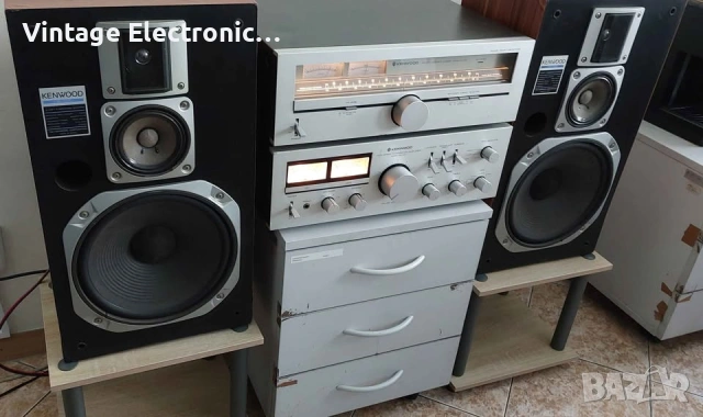Сет на Kenwood - усилвател, тунер и тонколони, снимка 6 - Аудиосистеми - 54565600