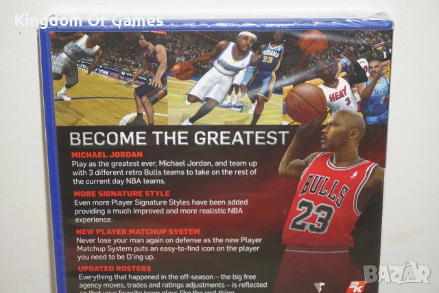 Чисто Нова Рядка Оригинална Запечатана Игра За PS2 NBA 2K11, снимка 9 - Игри за PlayStation - 55178850
