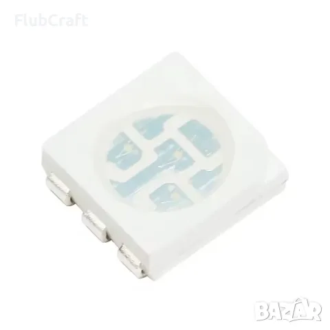 SMD LED 5050 – комплект 100 броя, различни цветове