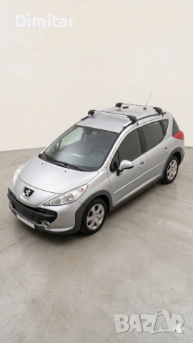 Peugeot 207 SW Багажник за покрив (напречни греди, рейлинг, релси)