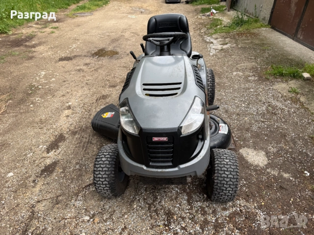 Тракторна косачка CRAFTSMAN 19.5 к.с briggs&stratton, снимка 4 - Градинска техника - 54601050