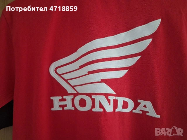 Блузка с якичка на HONDA, снимка 11 - Тениски - 55211487