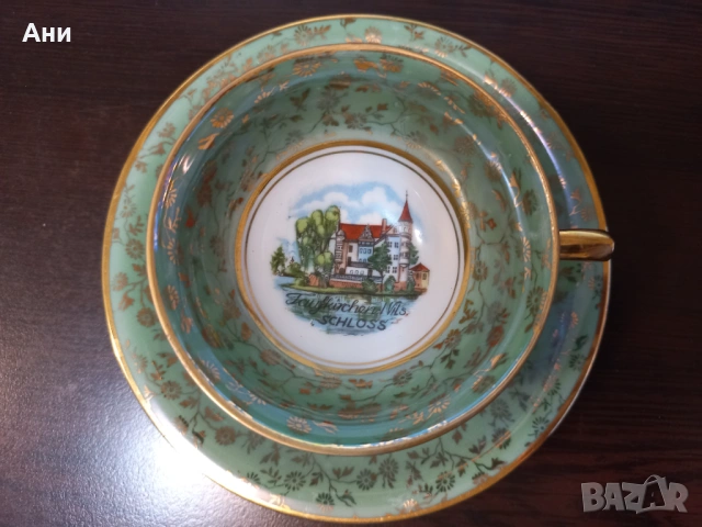 Двоен сет за еспресо Бавария, снимка 2 - Сервизи - 54093423