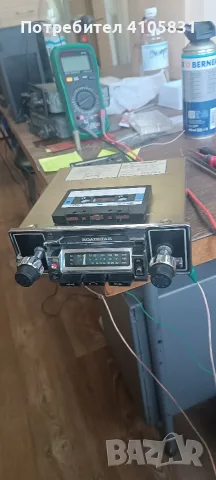 ретро авто радио касетофон. roagstar japan, снимка 2 - Радиокасетофони, транзистори - 55569584