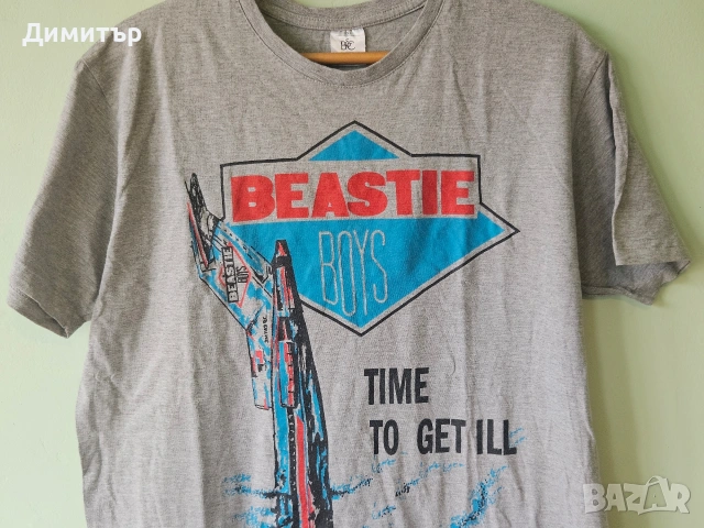 тениска на Beasty Boys Time to get ill XXL rap hip-hop music shirt band tee wu-tang dr.dre snoop dog, снимка 2 - Тениски - 54734462