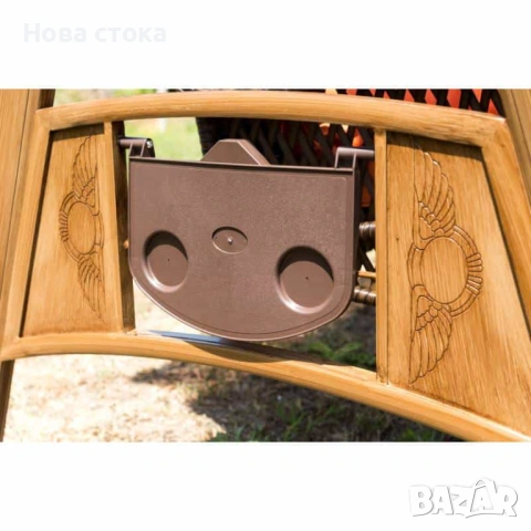 Градинска люлка със слънчеви панели, 200*120*190см, снимка 7 - Градински мебели, декорация  - 54009357