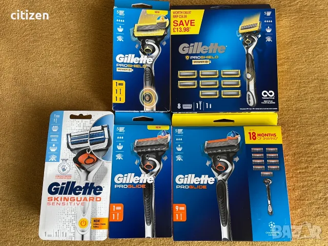 GILLETTE Fusion Proglide,Proshield,Power , снимка 15 - Мъжка козметика - 18696061