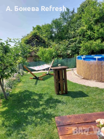 Стойки за хамак ръчно изработка + ПОДАРЪК хамак, снимка 4 - Други стоки за дома - 54207672