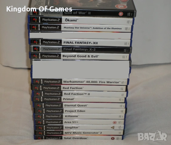 Игри за PS2 God Of War 2/Okami/Phantasy Star/Final Fantasy/Warhammer/Killzone/Area 51/Total Overdose, снимка 17 - Игри за PlayStation - 54080699