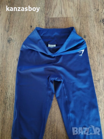 Gymshark Sport Running Leggings Neptune Purple - дамски фитнес клин КАТО НОВ С, снимка 5 - Клинове - 54839404