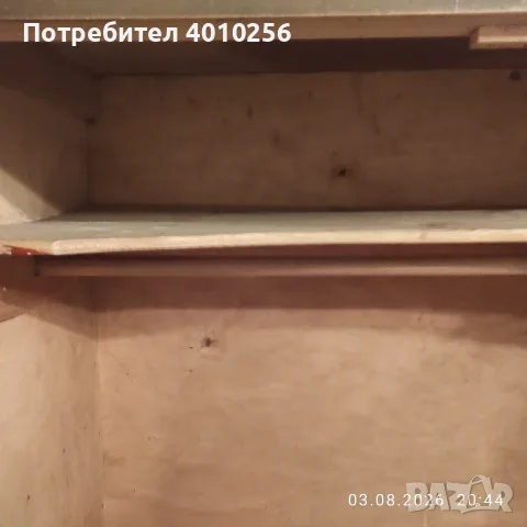 ПЛОВДИВ - АНТИКВАРЕН ГАРДЕРОБ ЕСТ. ДЪРВО - 1930 Г., снимка 14 - Антикварни и старинни предмети - 55536834