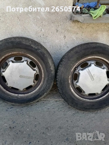 Продавам гуми с метални джанти , снимка 2 - Гуми и джанти - 54088307