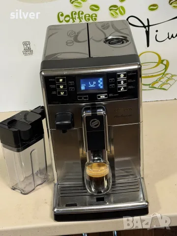 Кафемашина кафе автомат Saeco PicoBarista с гаранция, снимка 5 - Кафемашини - 55506510