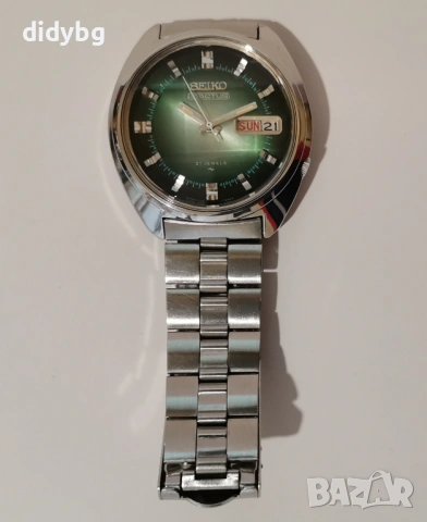 Часовник Seiko 5 Actus Автоматик 1972 година, снимка 8 - Мъжки - 54444249