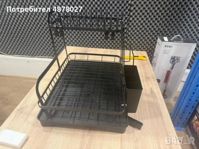 Сушилник за съдове с оттичане на водата, XXL, снимка 8 - Други - 55439547