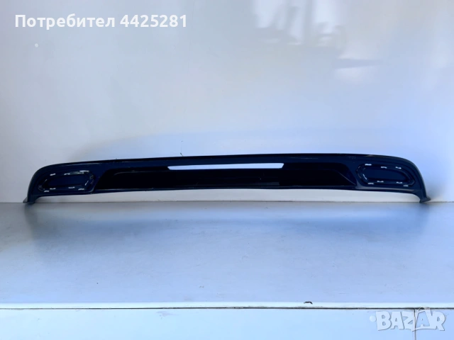 спойлер задна броня, дифузьор задна броня VW Golf VII 2017-2019 г. #1071V .