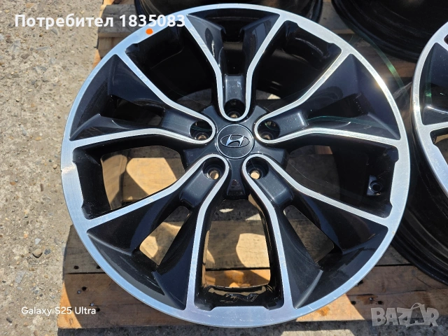 Лети джанти 19ки 5х114.3 Hyundai, снимка 5 - Гуми и джанти - 54243186
