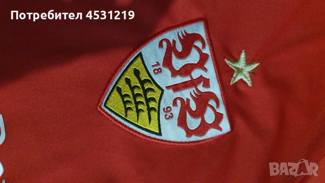 тениска футболна Puma Stuttgart Mercedes Benz, снимка 3 - Футбол - 54624182