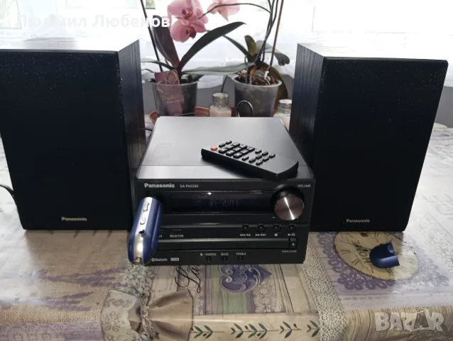Стерео уредба Panasonic SC PM 250 Usb,mp3,радио, снимка 2 - Аудиосистеми - 55396735