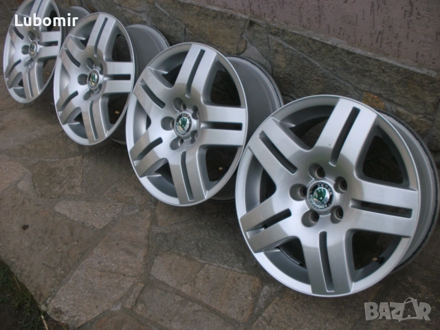 15 цола 5 х 100 мм 4 бр лети джанти-Skoda Fabia,Rapid,Roomster,Octavia1,Praktik,VW Golf 4,Bora,Polo , снимка 3 - Гуми и джанти - 54184271