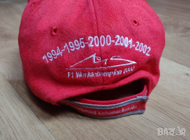  F1 Scuderia Ferrari / Michael Schumacher - шапка с козирка на Формула 1, снимка 3 - Шапки - 55001711