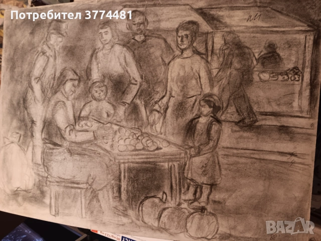 Рисунки Олга Вълнарова, снимка 5 - Антикварни и старинни предмети - 54766025