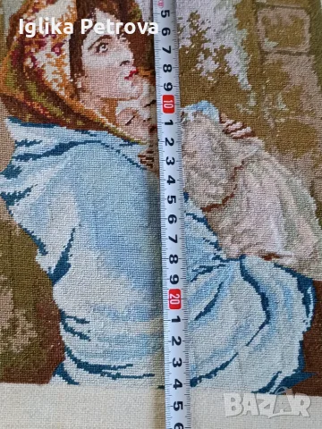 Гоблен Мадона Феручи , снимка 7 - Гоблени - 55435566