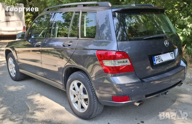 Mercedes GLK 350 4-matic - бензин, кожа, теглич, нови гуми, снимка 3 - Автомобили и джипове - 55315570