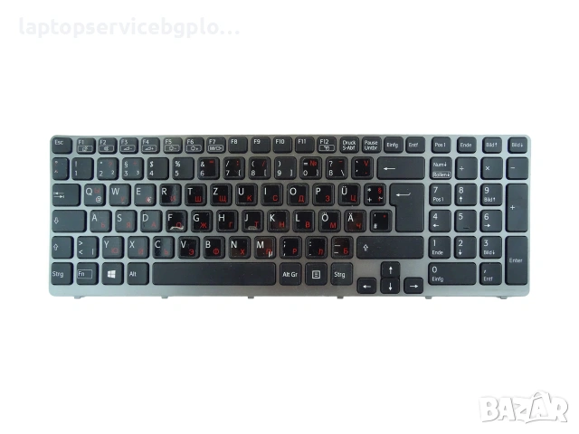 SONY VAIO SVE15 E15 SVE15 SVE-15 E17 SVE 17 SVE17 Клавиатура с подсветка 149078111 Български