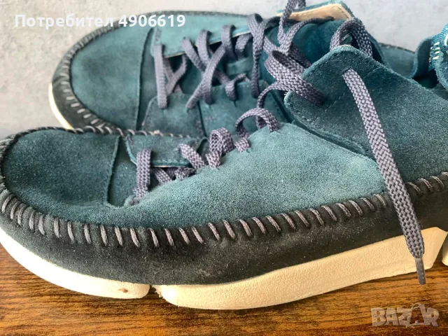 Оригинални Clarks Trigenic Flex (Vibram) – № 42.5 / Като нови, снимка 3 - Мокасини - 55605007