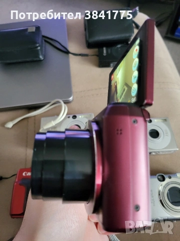 Комплект от 13 компактни фотоапарата и Feiyu Tech Summon Plus 4k 3 axis camera, снимка 9 - Фотоапарати - 54512321