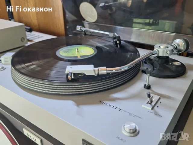 Грамофон Scott PS-47, снимка 3 - Грамофони - 55376829