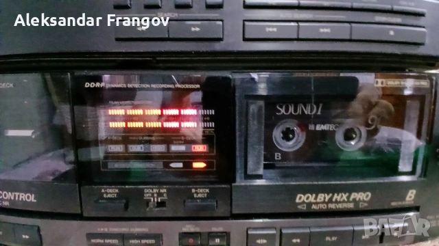 JVC TD - W303 stereo double cassette deck & JVC XL - V211 compact disc player 18 bit, снимка 3 - Декове - 55233198
