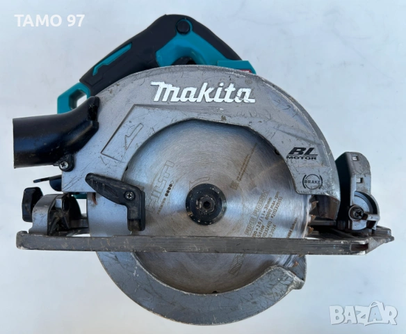 Makita HS004G - Безчетков мощен ръчен циркуляр 40V, снимка 2 - Триони и циркуляри - 54563865