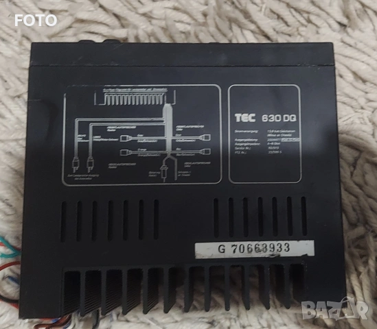 TEC 630 DQ, снимка 3 - Радиокасетофони, транзистори - 54045853