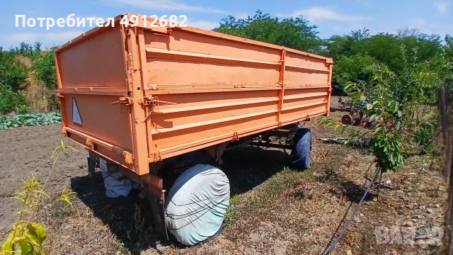 Ремарке РСД-4 Самосвално , снимка 6 - Селскостопанска техника - 55598866