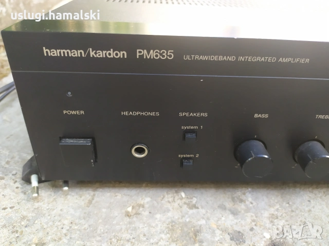 Усилвател Harman Kardon PM 635, снимка 3 - Ресийвъри, усилватели, смесителни пултове - 55286651