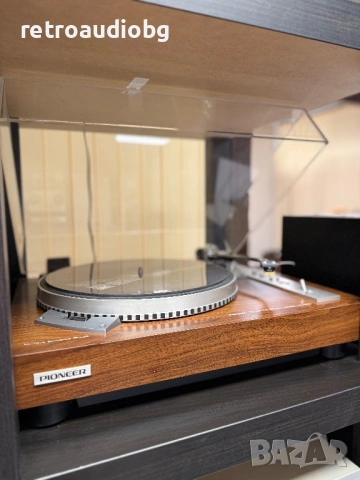 🔈Колекционерски грамофон PIONEER PL-550 - Direct drive🔈, снимка 2 - Грамофони - 54199595