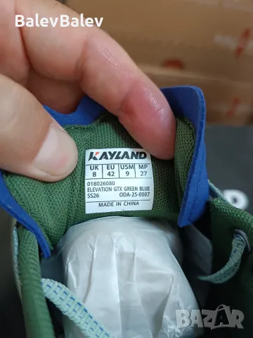Мъжки ниски туристически обувки Kayland Elevation GTX  2026 , снимка 8 - Спортни обувки - 55417891