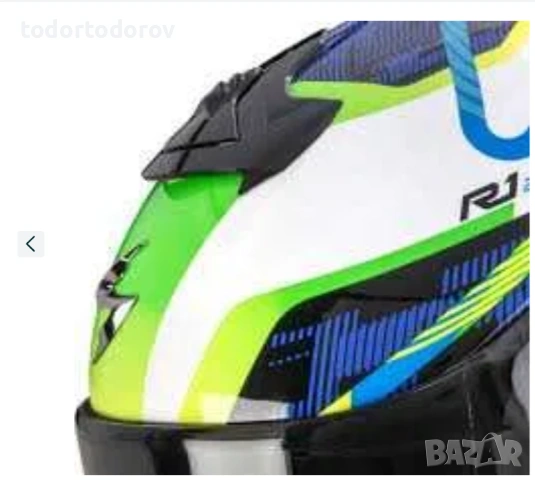 Мото Каска SCORPION EXO-R1 EVO 2 AIR Cornering Gree/Blue 2026 860.37 лв. / 439.90 €, снимка 4 - Аксесоари и консумативи - 54150174