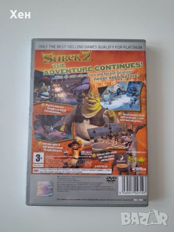 Shrek 2 PS2 Playstation 2, снимка 2 - Игри за PlayStation - 55178665