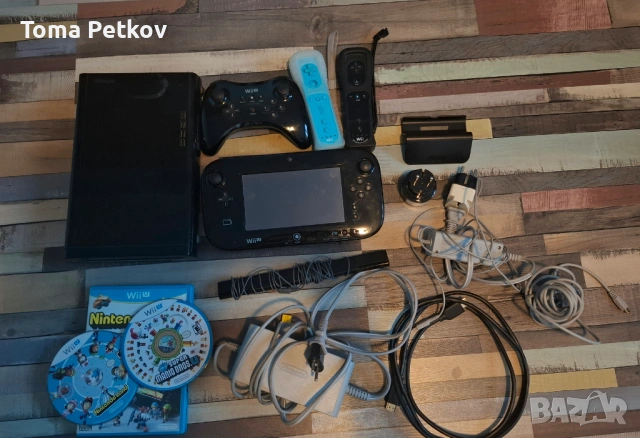 Конзола Nintendo Wii U + Подаръци 
