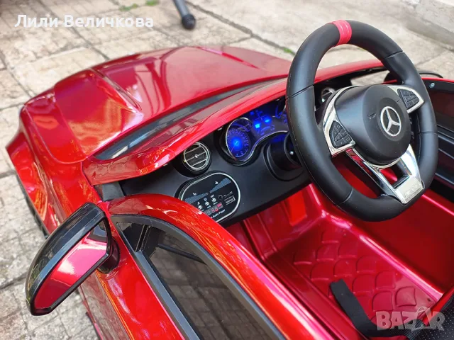Продавам акумулаторна кола MONI Mercedes C63s QY1588, снимка 7 - Коли, камиони, мотори, писти - 55443575