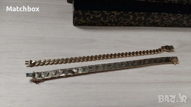 Златни гривни , обеци 585 - 80 евро , снимка 4 - Гривни - 51919288