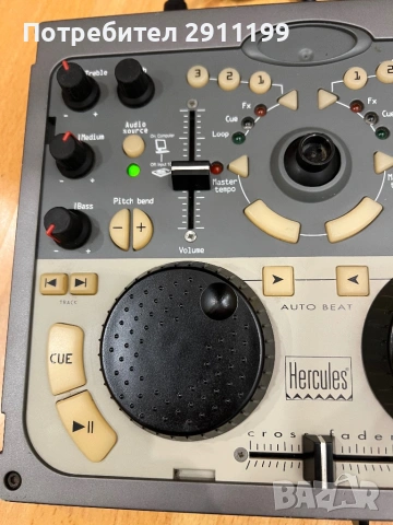 DJ контролер Hercules, снимка 5 - Ресийвъри, усилватели, смесителни пултове - 54614023
