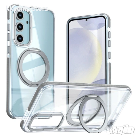 Samsung Galaxy S26 FE Калъф - Магнитен пръстен, PC+TPU, 5 цвята, снимка 2 - Калъфи, кейсове - 55045244