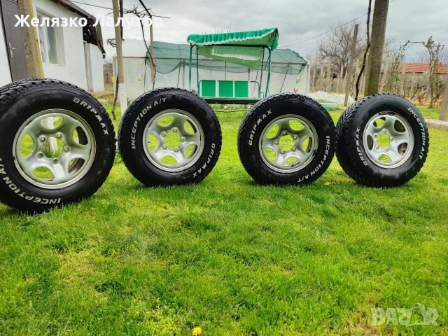 гуми и джанти 215/75/15 GRIPMAX, снимка 4 - Гуми и джанти - 54084153