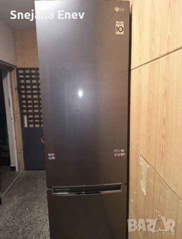 Хладилник с Фризер LG, снимка 2 - Хладилници - 54343227